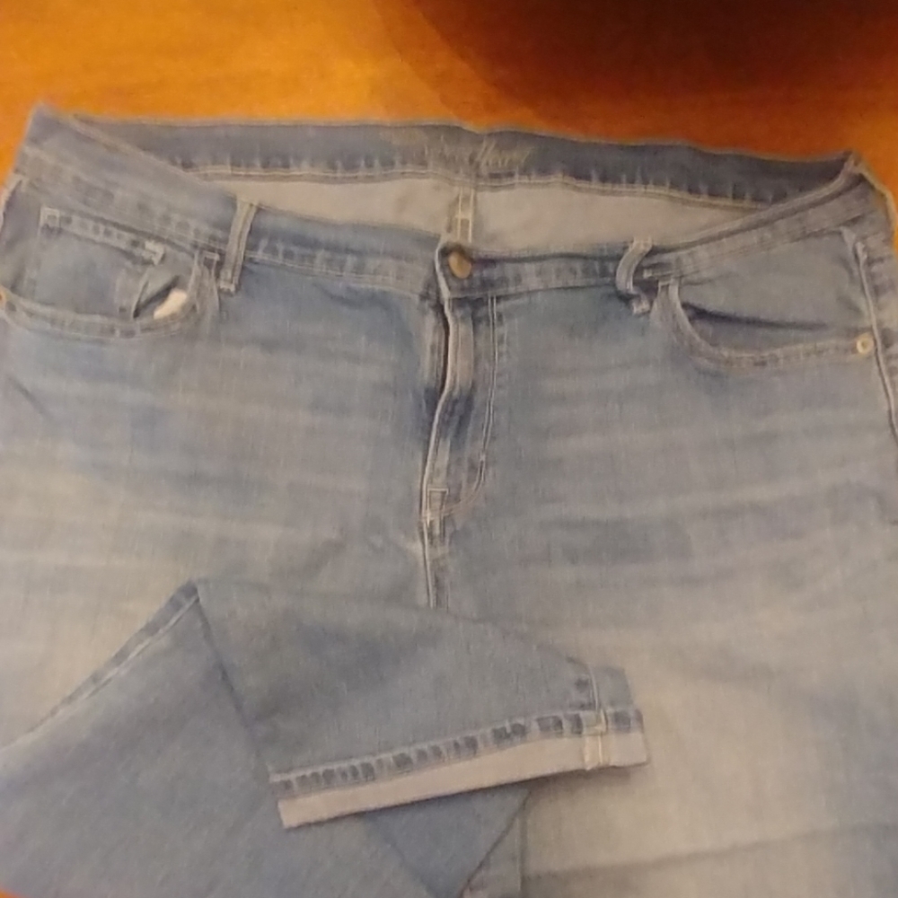 Cropped jeans
